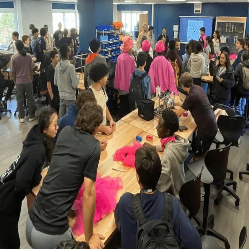 FTC teams collaborating and working together